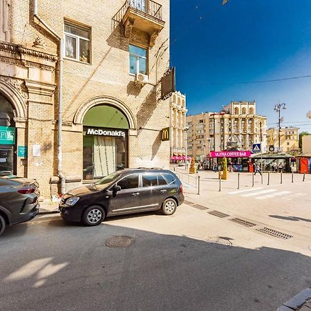 Однокімнатні Апартаменти На Майдані, Дистанційне Заселення 24Х7 Kiew Exterior foto